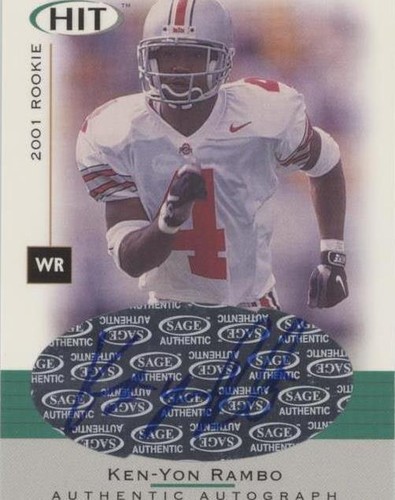 2001 SAGE Hit Ken-Yon Rambo #A4
