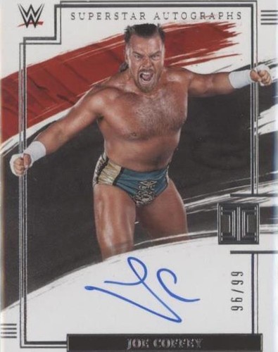 2022 Panini Impeccable WWE - Joe Coffey #SA-JCF