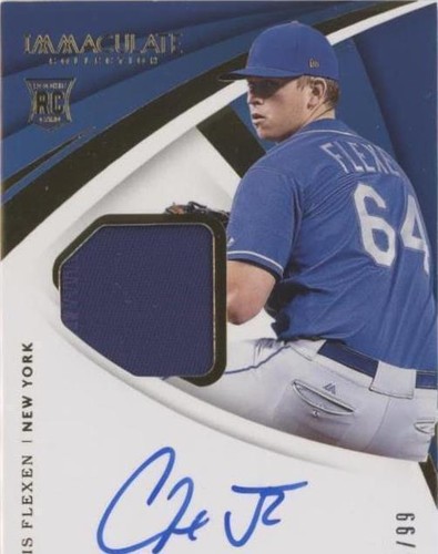 2018 Panini Immaculate Collection - Chris Flexen #28