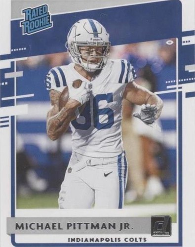 2020 Panini Donruss Michael Pittman Jr. #322