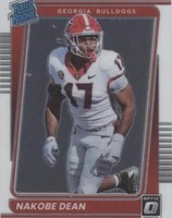 2022 Panini Chronicles Draft Picks Nakobe Dean #15