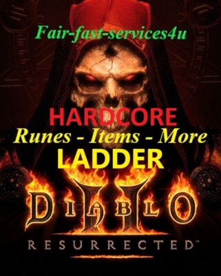  SEASON 8 OHM-BER-JAH-ZOD HARDCORE ALLE RUNEN DIABLO 2 RESURRECTED D2R LADDER