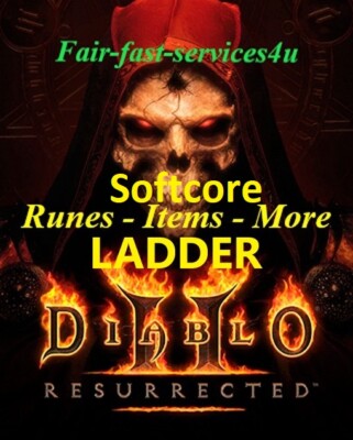   Season 8 VEX-OHM-LO-SUR-BER-JAH DIABLO 2 RESURRECTED D2R LADDER SC - SOFTCORE