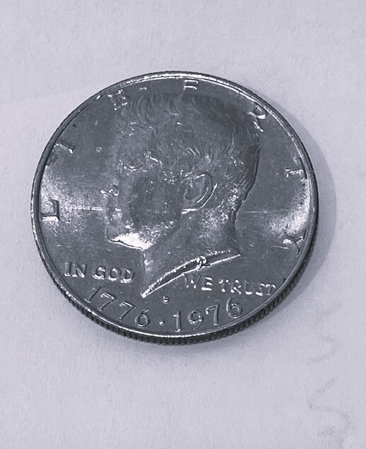 unun様 1776-1976 D Bicentennial Kennedy Half Dollar RARE ERROR