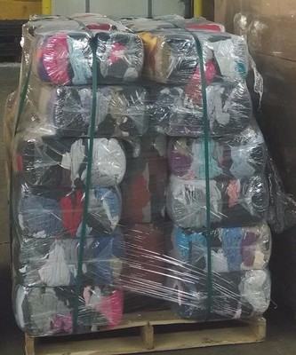 Colored Knit Rags - Cleaning Wiping Cloth - 25 LB Bag