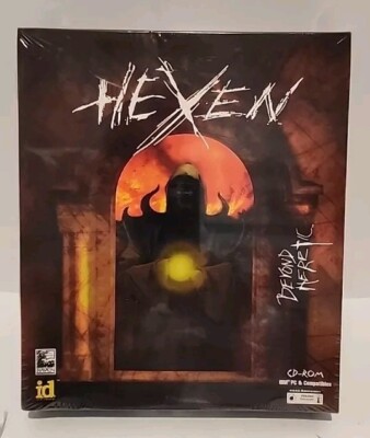 Hexen 1995 Factory Sealed PC Game 