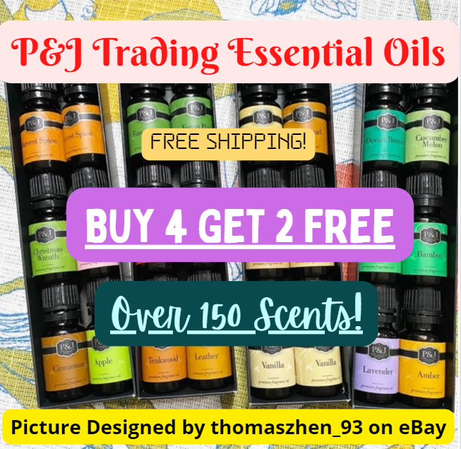 10mL P&J Trading Scents Essential Fragrance Oil: Soap, Candle, Diffuser, Slime