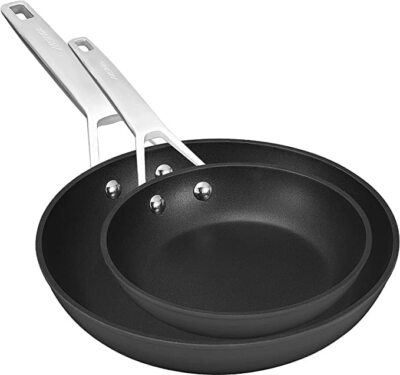 Skillet Set For Induction Ceramic And Gas Cooktop
