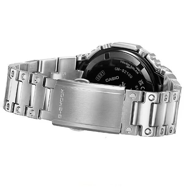 Pre-owned Casio G-shock Full Metal Octagon Gm-b2100ad-5ajf Men's Watch Bluetooth 2024