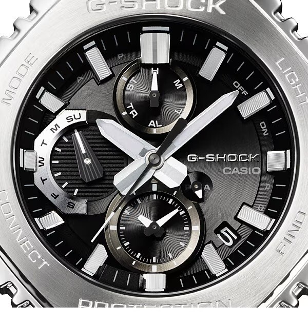 Pre-owned Casio G-shock Chronograph Gmc-b2100d-1ajf Men's Watch Octagon Black 2024
