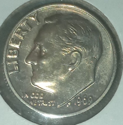 1969 Roosevelt Dime BU Uncirculated Free Shipping!