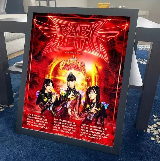 ベビーメタル　ウェンブリー公演　ポスター ベビーメタル ウェンブリー公演 ポスター ベビーメタル