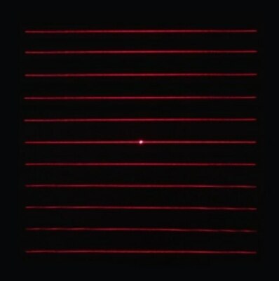 5pcs DOE Diffractive Optical Elements Grating Lens Laser Light Parallel lines 11
