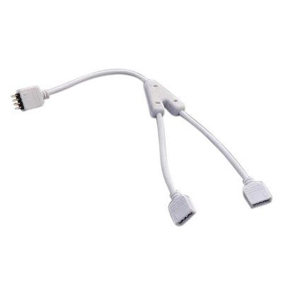4 Pin Splitter Adapter Cable for 1 to 2 LED RGB Color Changing Strips