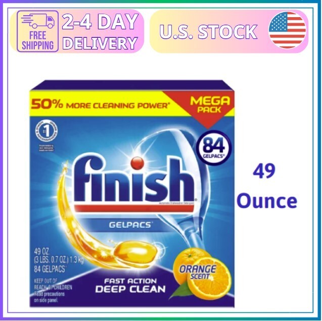 Pods Clean Detergent Dishwashing Tablets Dish Tabs 84 Count