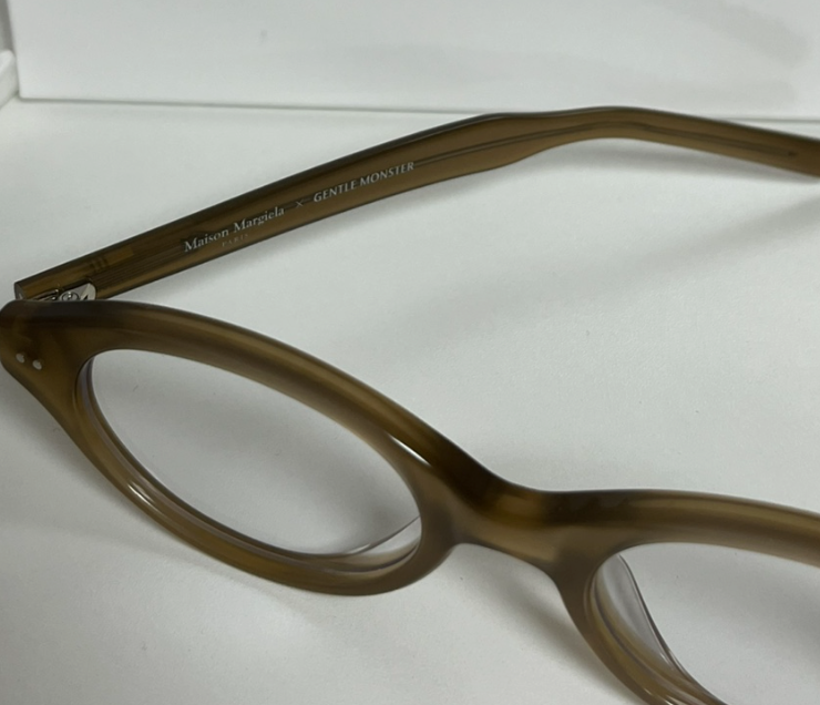 Pre-owned Maison Margiela Gentle Monster X  Mm111 Brown Translucent Clear Mm111-brc9 In Muticolor