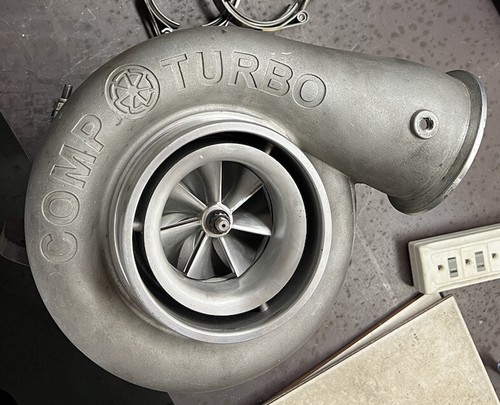 Turbocharger, 75mm Inducer, 94mm Exducer, Billet Wheel, Ceramic Ball Bearin