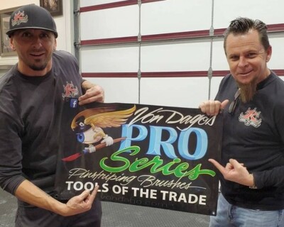 5 BRUSH set of PREMIUM "Pro" L.H. Scrolling Pinstriping Detail Brushes PROS KNOW