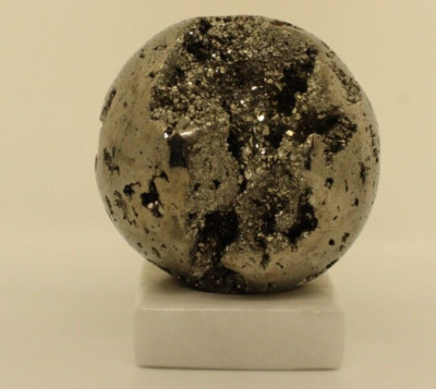 Pyrite Sphere 3.1 Inches Natural Peru Amazing Quality 840 Grams!! #20223