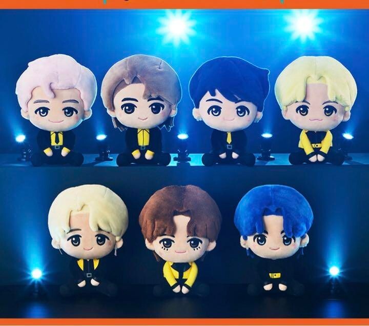 BTS タイニータン　tinytan モアプラスぬいぐるみ　コンプリート BTS TinyTAN More Plus Plush doll -Dynamite- Set of 7