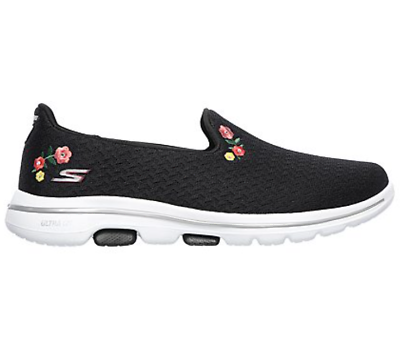 Skechers go walk top 5 uk black