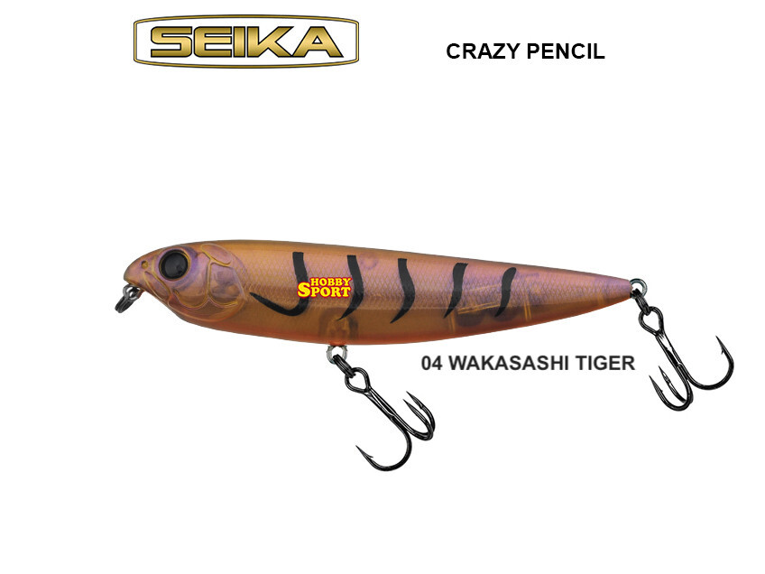 WTD SEIKA CRAZY PENCIL 60 COL 04 WT FLOATING 4 GR WALKING THE DOG - SPINNING