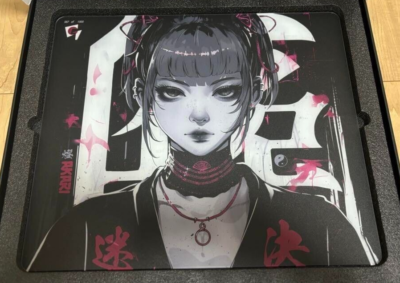 GLSSWRKS Akari Premium Glass Mousepad Gaming Mousepad Japane 
