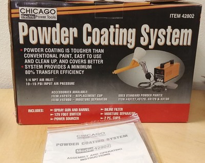 Chicago Powder Coating System  42802 10  15 PSI