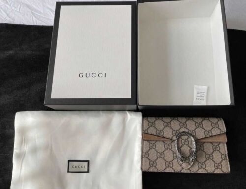 AUTHENTIC Gucci Dionysus mini with box and dustbag - New