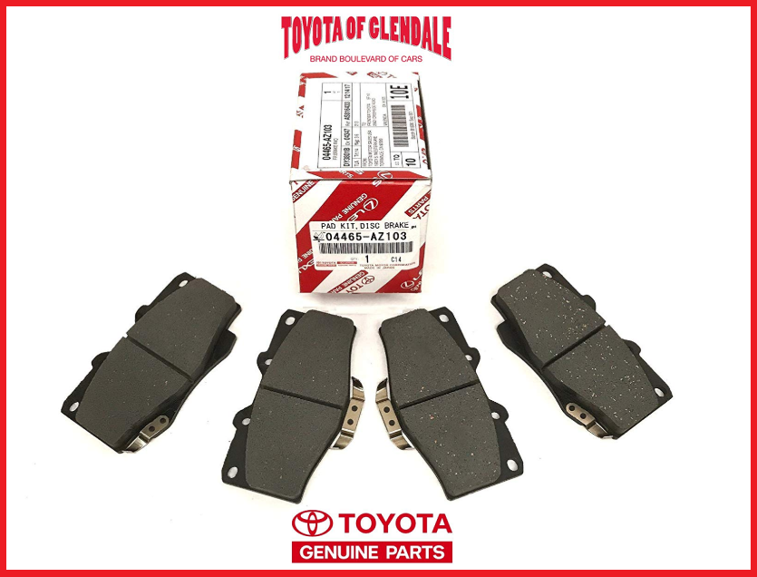1996-2002 TOYOTA 4RUNNER FRONT CERAMIC BRAKE PADS GENUINE OEM NEW 04465-AZ203