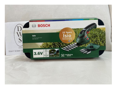 Bosch ISIO 3 Cordless Shrub Grass Shear Set 3.6V Scissor Trimmer / Express