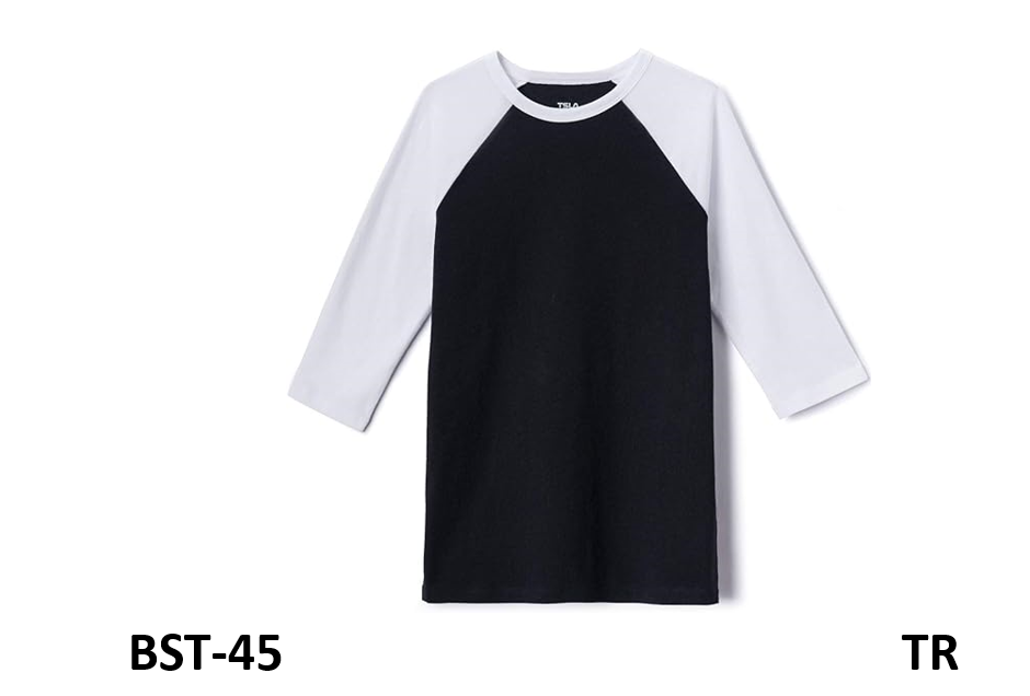 TSLA DRST Kid's 3/4 Sleeve Baseball Casual Dynamic Cotton Jearsey T-Shirt, 18/XL