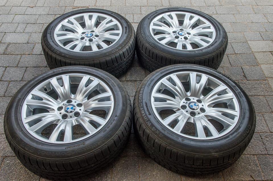 Genuine (OEM) 19" BMW X5 E70 Style 223M vspoke alloy wheels with