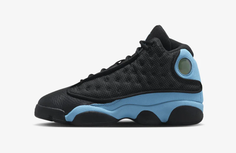 Air Jordan 13 Retro Black University Blue 884129-041 GS Новый