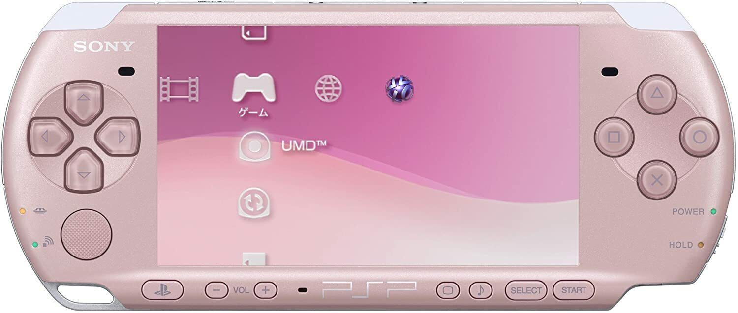SONY PSP 3000 ZP Console Blossom Pink Playstation Portable SONY PSP 3000 ZP Console Blossom Pink Playstation Portable