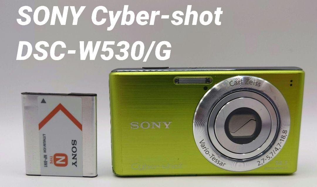 動作品 SONY Cyber-shot DSC-W320　グリーン Amazon | SONY デジタルカメラ Cyber-Shot(サイバーショット
