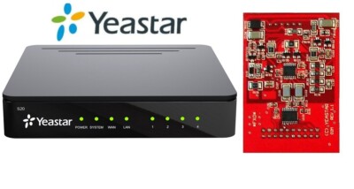 Yeastar YST-S20 Voip PBX Phone System S20 with O2 Yeastar 2 FXO Ports
