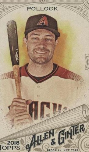 2018 Topps Allen & Ginter - A.J. Pollock #98