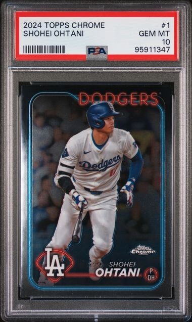 ゲームセンター・ゲームカード Topps Chrome Shohei Ohtani RC PSA WBC 2024 Topps Chrome #1 Shohei Ohtani Psa 10 | eBay