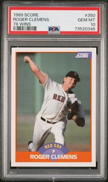 その他 ROGER CLEMENS ROOKIE bgs9.5 1984 Fleer Update - Roger Clemens, Rookie, PSA 8, Sports