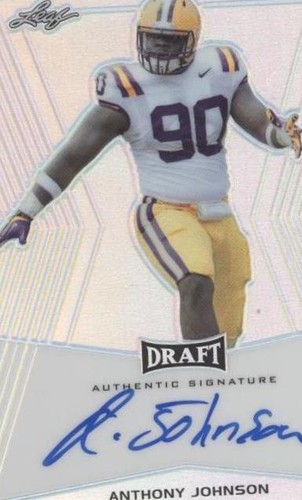 2014 Leaf Metal Draft Anthony Johnson #BA-AJ1
