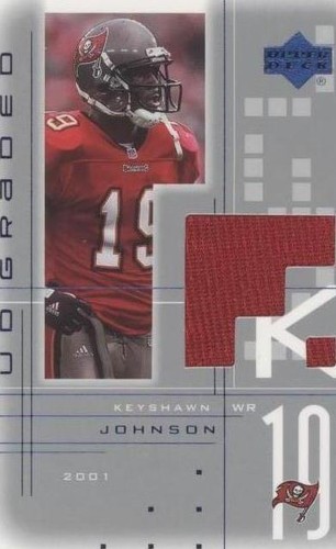 2001 UD Graded Keyshawn Johnson #KJ