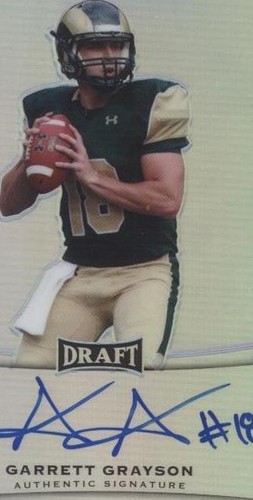2015 Leaf Metal Draft Garrett Grayson #BA-GG1