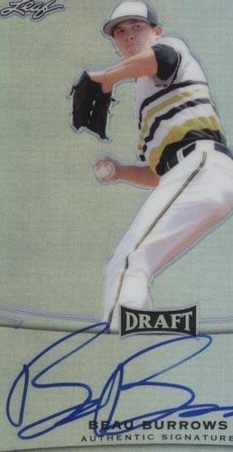 2015 Leaf Metal Draft - Beau Burrows #BA-BB2