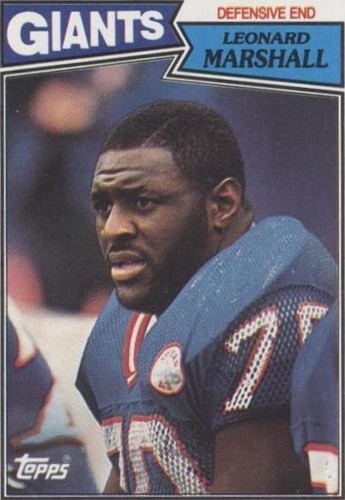 1987 Topps Leonard Marshall #23