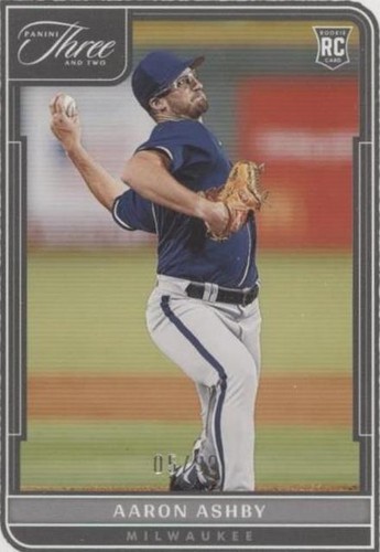 2022 Panini Three and Two - Aaron Ashby #140