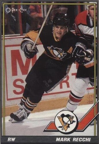 1991-92 O-Pee-Chee - Mark Recchi #196