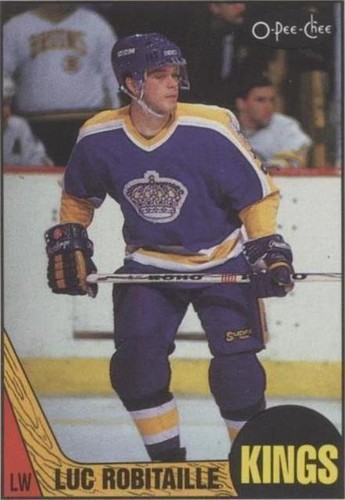 1987-88 O-Pee-Chee - Luc Robitaille #42