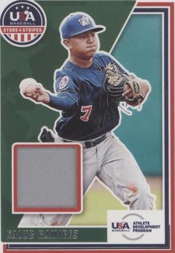 2022 Panini USA Baseball Stars & Stripes - Kalub Ramirez #USAM-KR