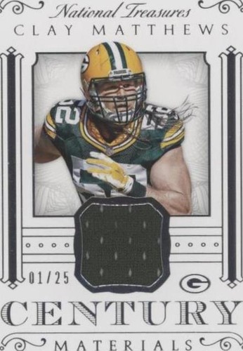 2015 Panini National Treasures Clay Matthews #CM-CM
